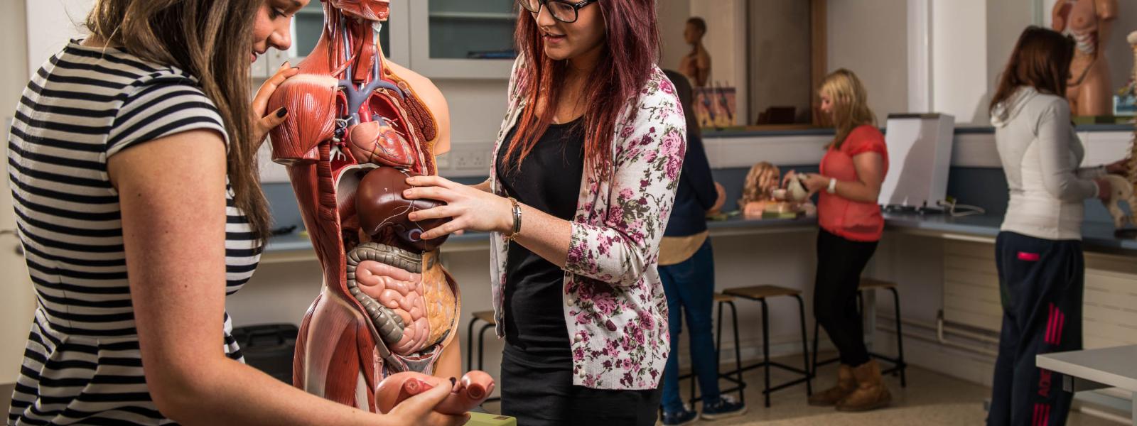 Nursing students at GMIT Mayo campus