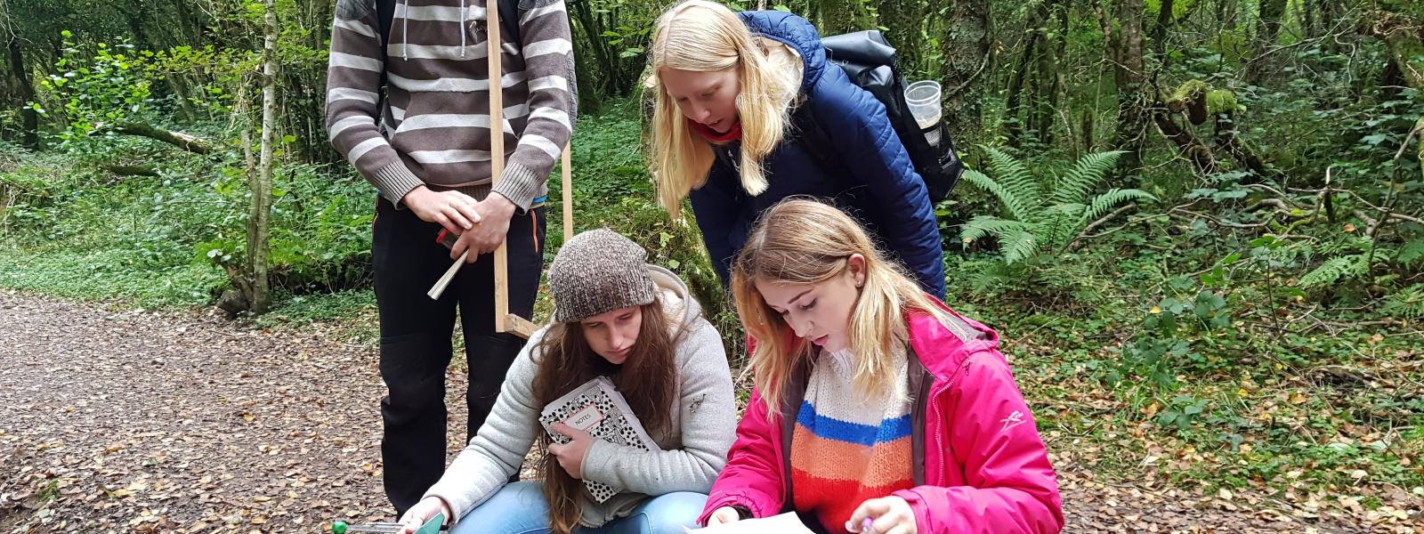 GMIT Outdoor Ed students on field trip