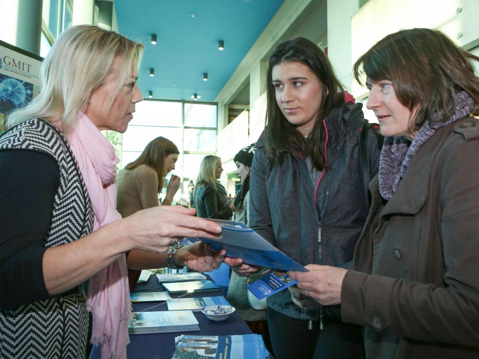 Staff at GMIT Open Day