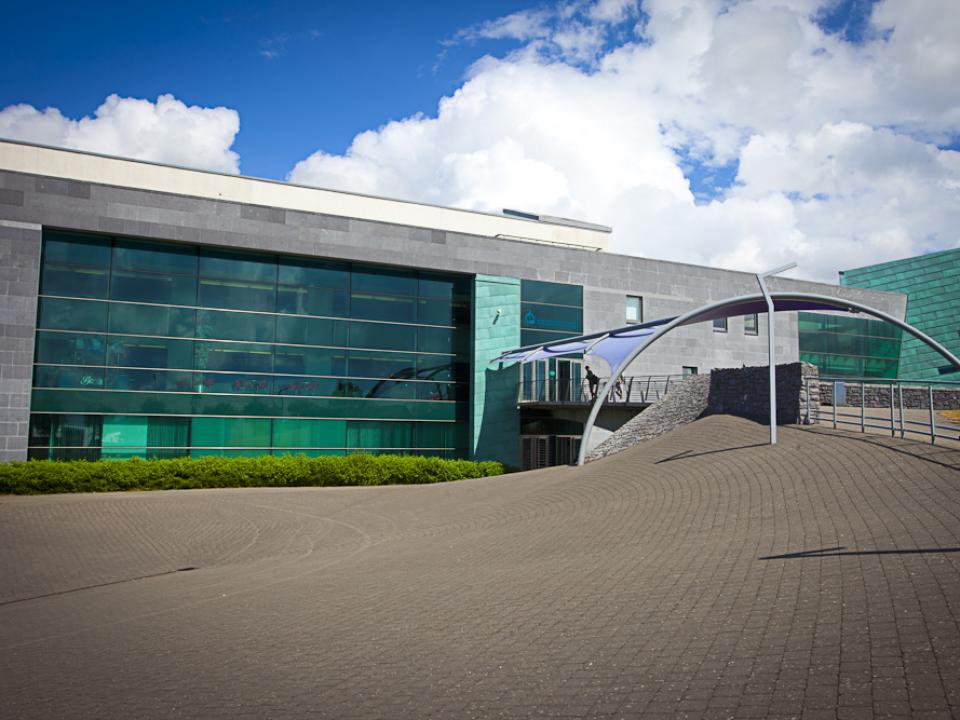 Pedestrian entrance at GMIT Galway campus