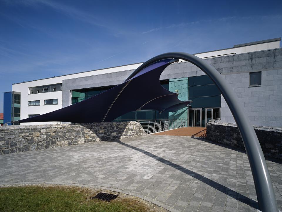 Pedestrian entrance at GMIT Galway campus