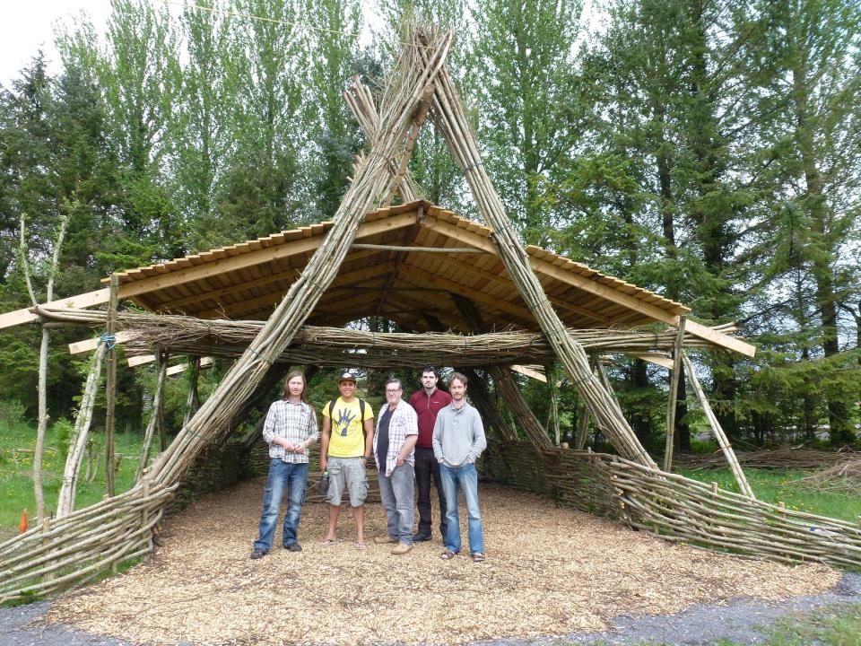 Outdoor classroom at GMIT Mayo campus