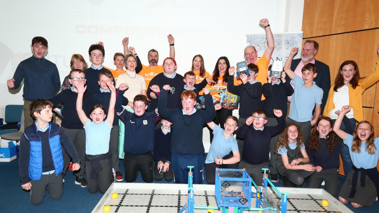 CLONFERT NATIONAL SCHOOL DECLARED OVERALL WINNERS OF VEX IQ 2022 HOSTED BY ATLANTIC TU