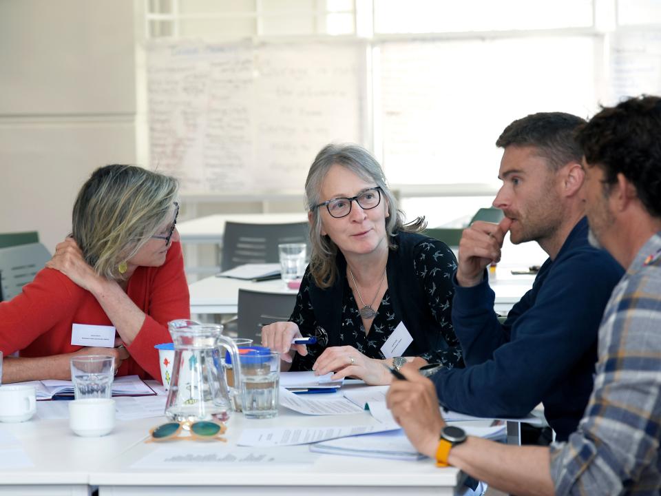 <p>Photos by Jessica Priddy</p>

<p>L to R: Fania Ellison, Business in the Community, Lynda Huxley, Swift Conservation Ireland, David Horkan, ATU postgraduate student, M.Sc. Outdoor Education, Sustainability and Wellbeing.</p>
